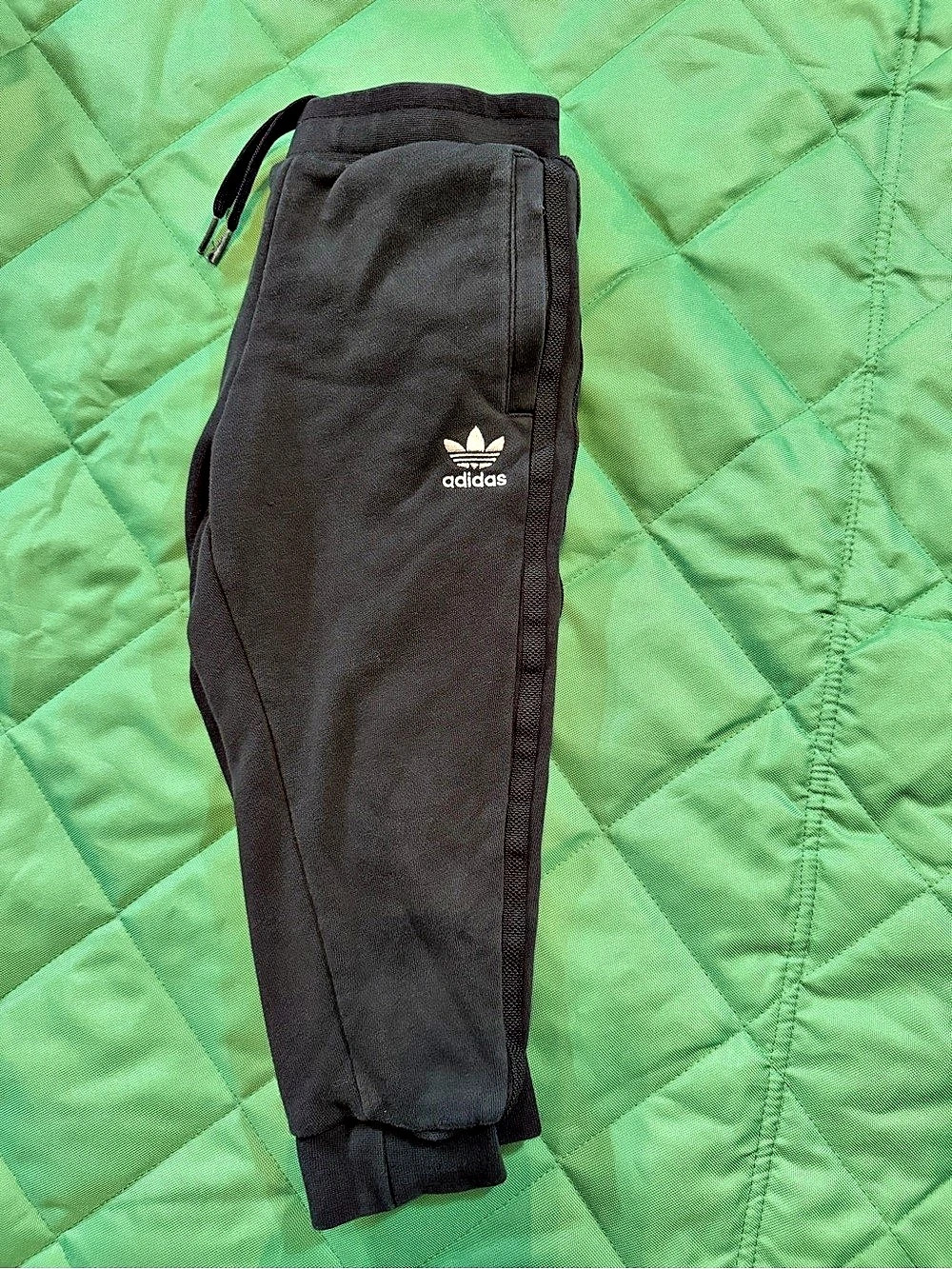 adidas Originals Trefoil Essentials Fleece Pants Black Joggers